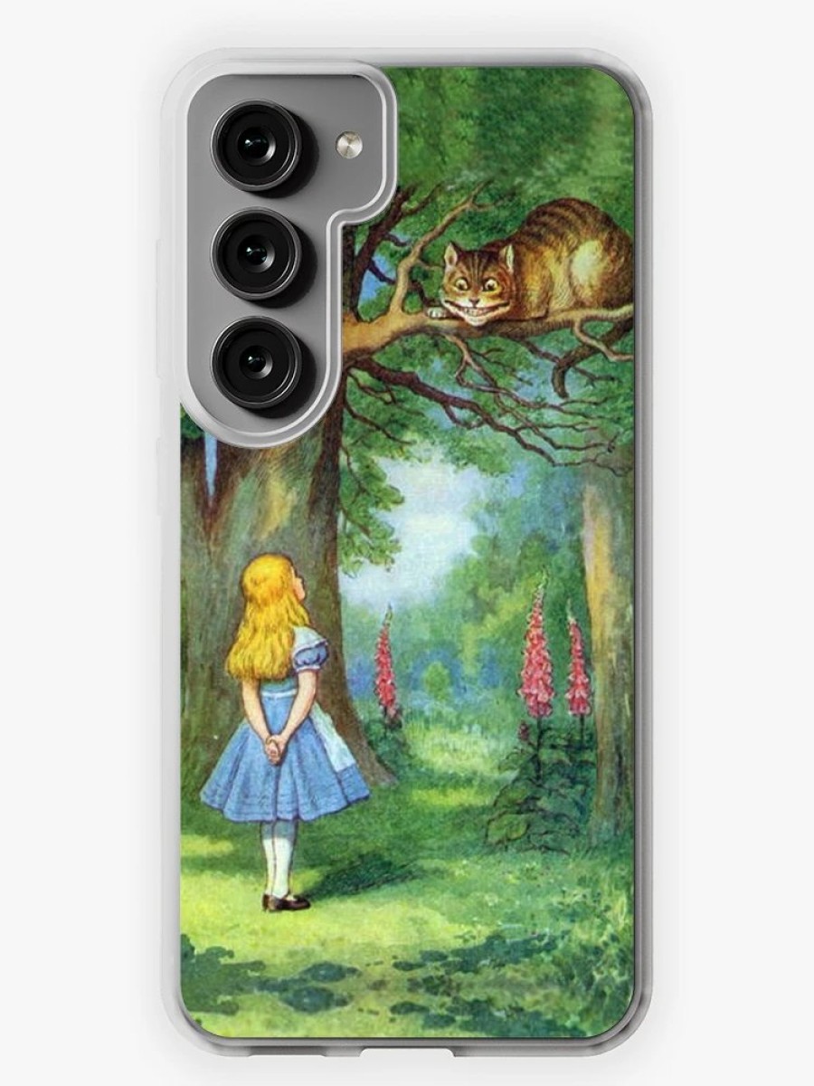 Redbubble Cheshire Cat Samsung Galaxy Phone Case Hot