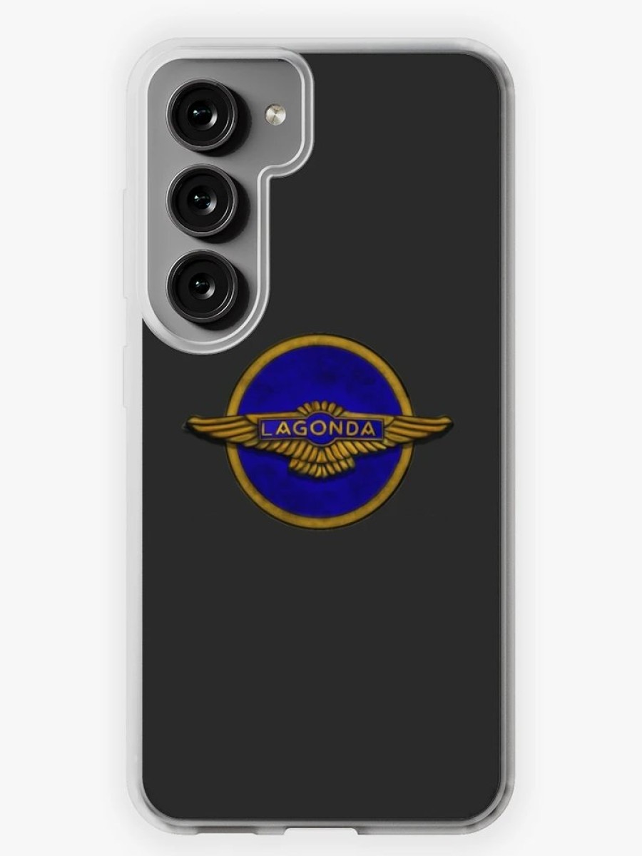 Redbubble Vintage Lagonda Logo By Motormaniac Samsung Galaxy Phone Case Clearance