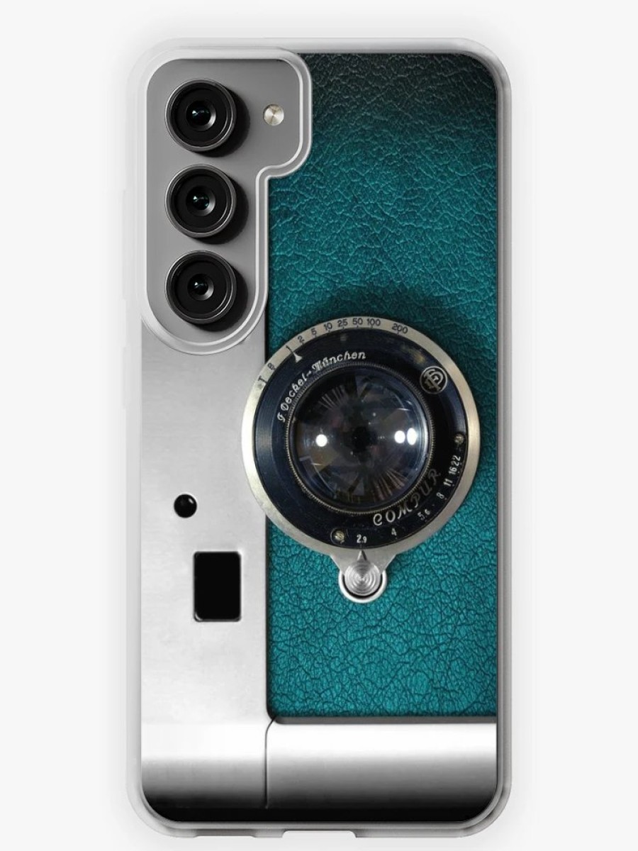 Redbubble Blue Camera With Germany Lens Samsung Galaxy Phone Case Best