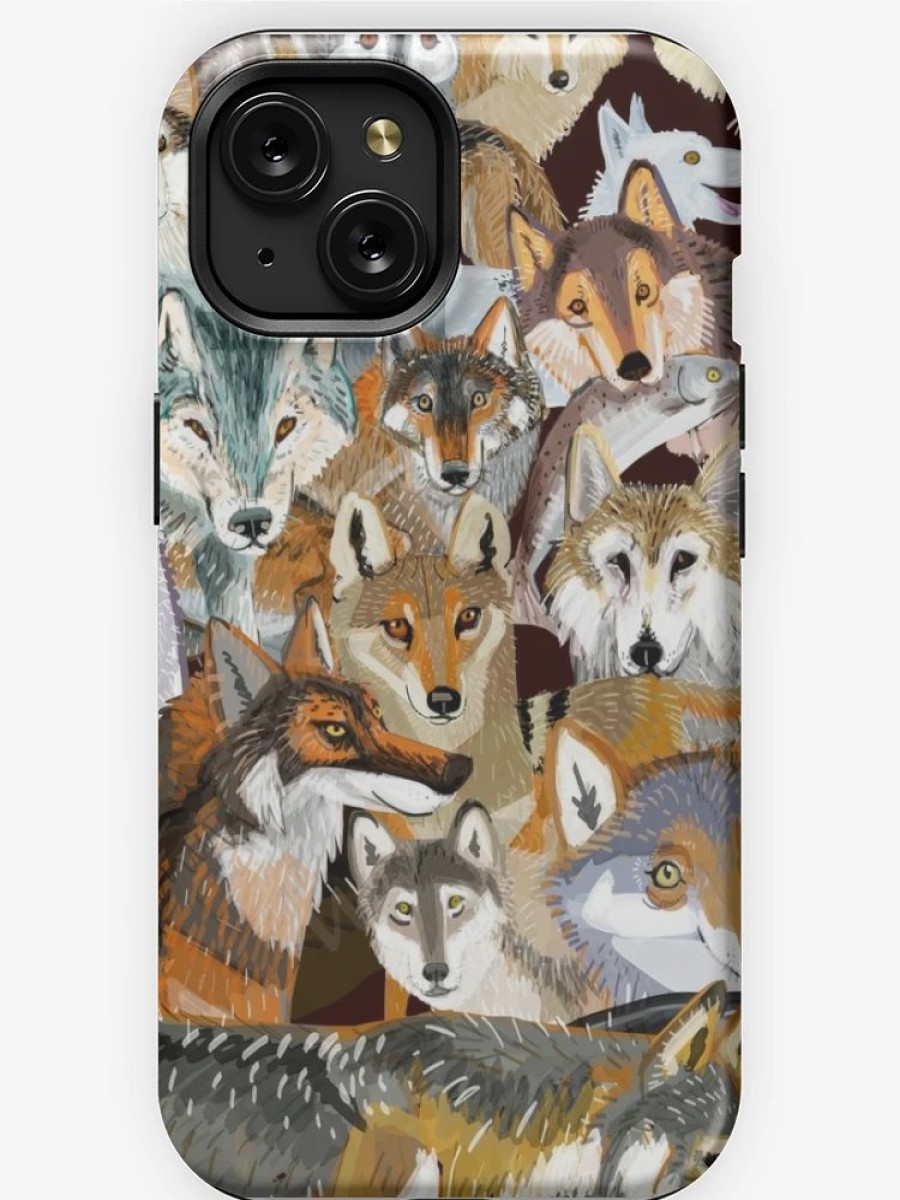 Redbubble Wolves Oclock Time To Wolf Iphone Case Wholesale