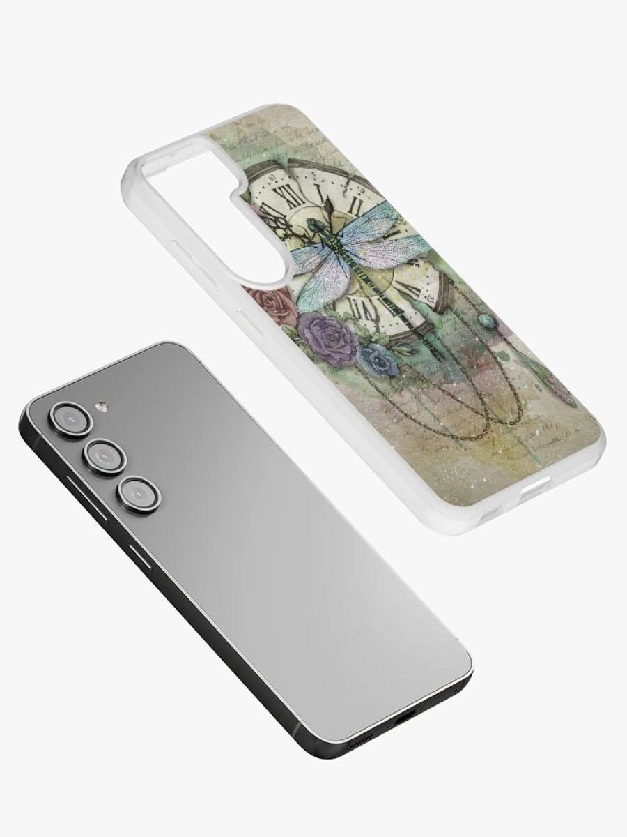 Redbubble Time Flies Samsung Galaxy Phone Case Best