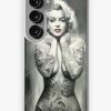 Redbubble Marilyn Monroe: As The Tattooed Lady Print Samsung Galaxy Phone Case New