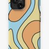 Redbubble Blue, Yellow, Orange Doodle Design Iphone Case Best