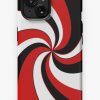 Redbubble Red, Black And White Twist Design Iphone Case Best