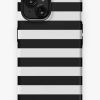 Redbubble Black And White Horizontal Stripes Iphone Case New