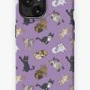 Redbubble Cat Pattern - Purple Iphone Case Wholesale