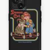 Redbubble Caring For Your Demon Cat Iphone Case Online