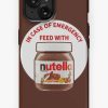 Redbubble In Case Of Emergency Feed With Nutella Iphone Case Wholesale