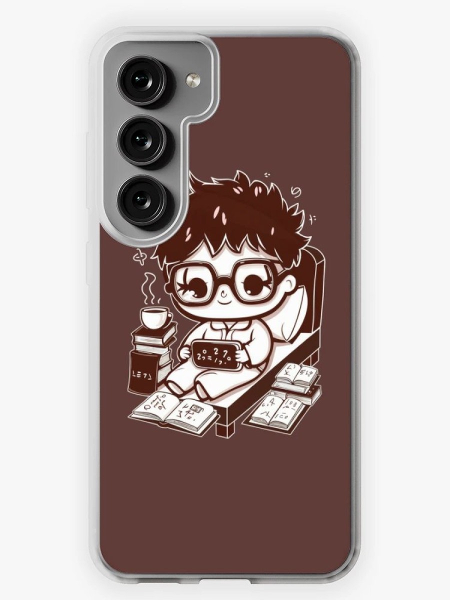 Redbubble Bedhead Genius - Kawaii Samsung Galaxy Phone Case Hot