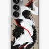 Redbubble White Fox Ribbons Samsung Galaxy Phone Case Clearance