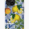 Redbubble Mediterranean Lemon On Blue Ceramic Tiles Iphone Case Online