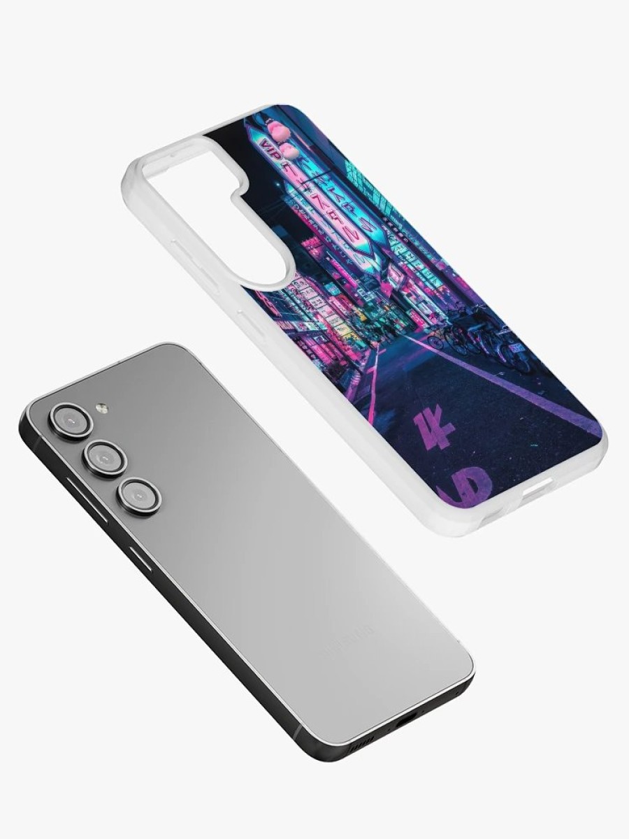 Redbubble Tokyo - A Neon Wonderland Samsung Galaxy Phone Case Wholesale