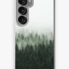 Redbubble High And Low // Should Be A Fine Misty Fairytale Wilderness Forest With Cascadia Trees Covered In Magic Light And Fog Series Samsung Galaxy Phone Case New