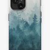 Redbubble The Heart Of My Heart // So Far From Home Of A Misty Foggy Fall Wilderness Forest Covered In Blue Magic Fog Iphone Case Best