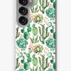 Redbubble Watercolor Cactus Pattern Samsung Galaxy Phone Case Clearance