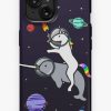 Redbubble Unicorn Riding Narwhal In Space Iphone Case Hot