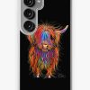 Redbubble Cow Print Scottish Highland ' Pumphrey ' By Shirley Macarthur Samsung Galaxy Phone Case Best