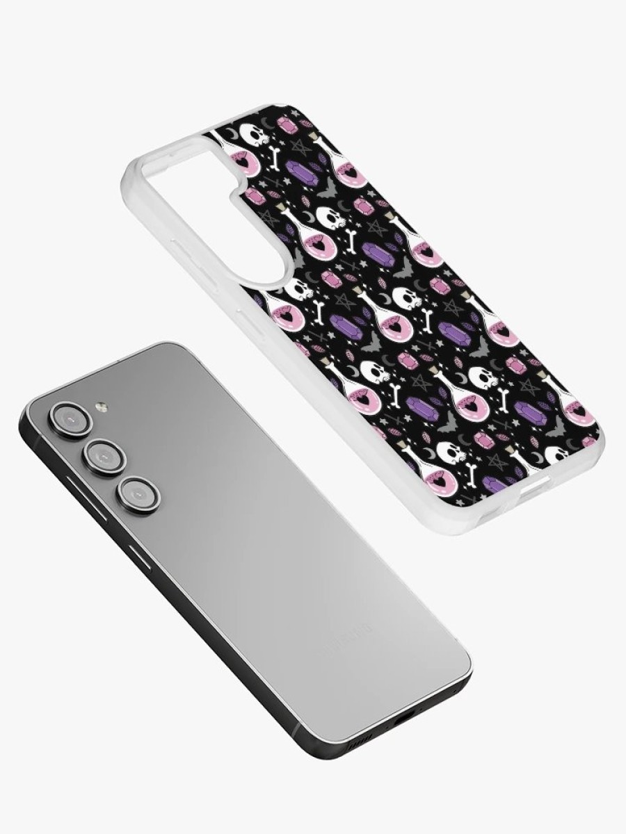 Redbubble Crystals And Skulls Samsung Galaxy Phone Case Hot