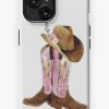 Redbubble Cowgirl Boots Iphone Case Hot