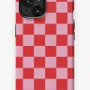 Redbubble Checkered Pink And Red Iphone Case Online