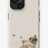 Redbubble The Furminator Pug Watercolor Design In Beige Color Iphone Case New