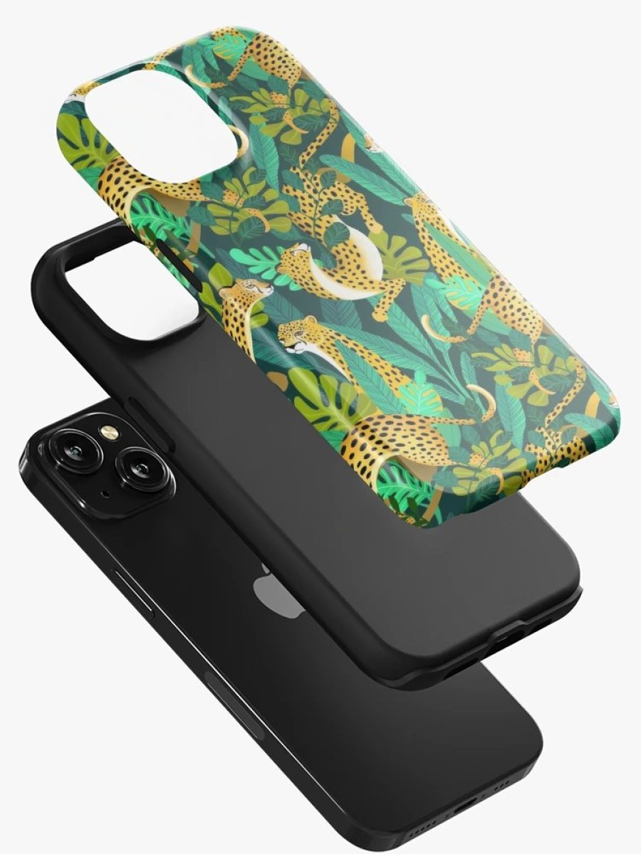 Redbubble Cheetah Jade Jungle Iphone Case Hot