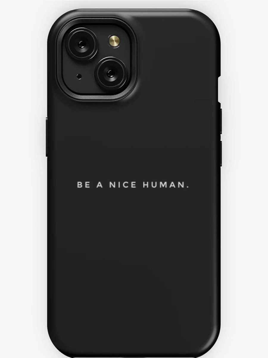 Redbubble Be A Nice Human. Iphone Case Online