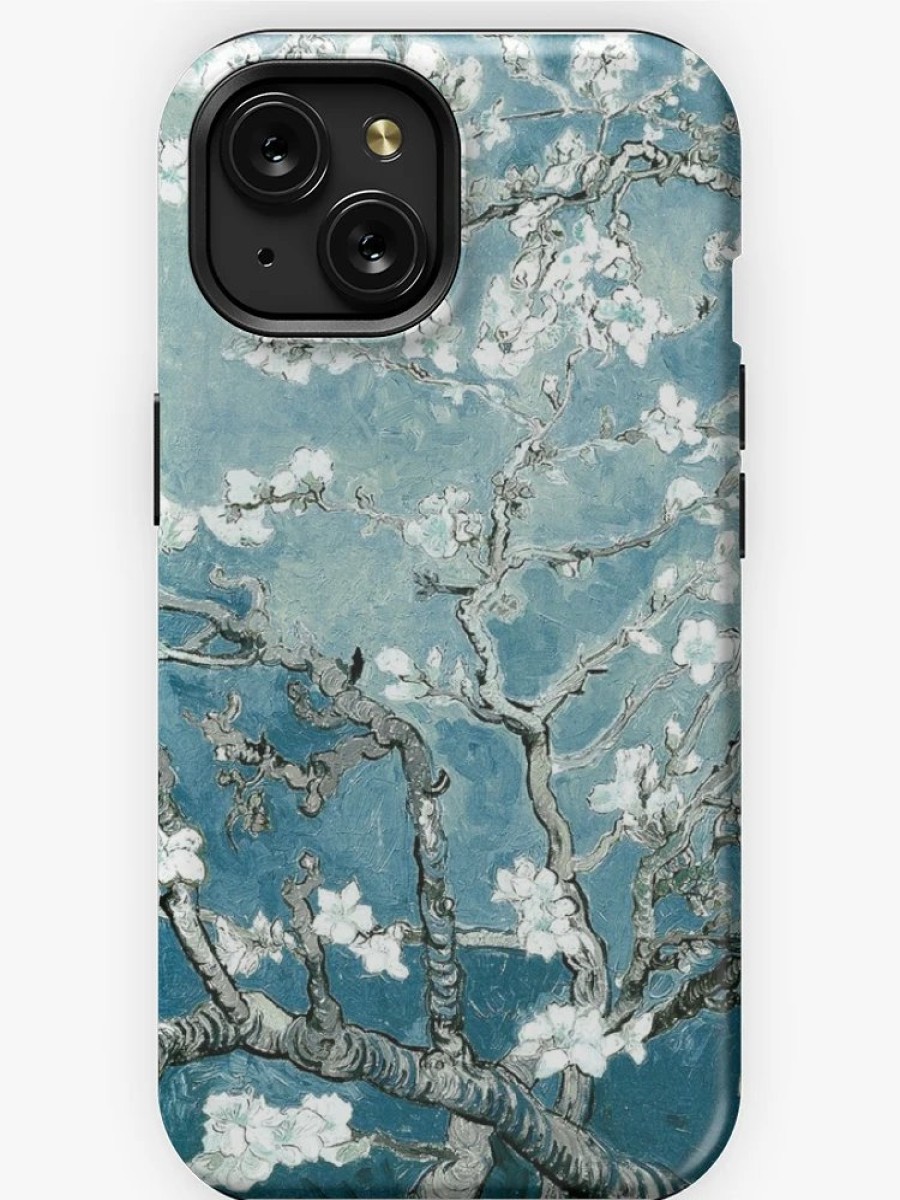 Redbubble Vincent Van Gogh Almond Blossoms Teal Elegance Iphone Case Online