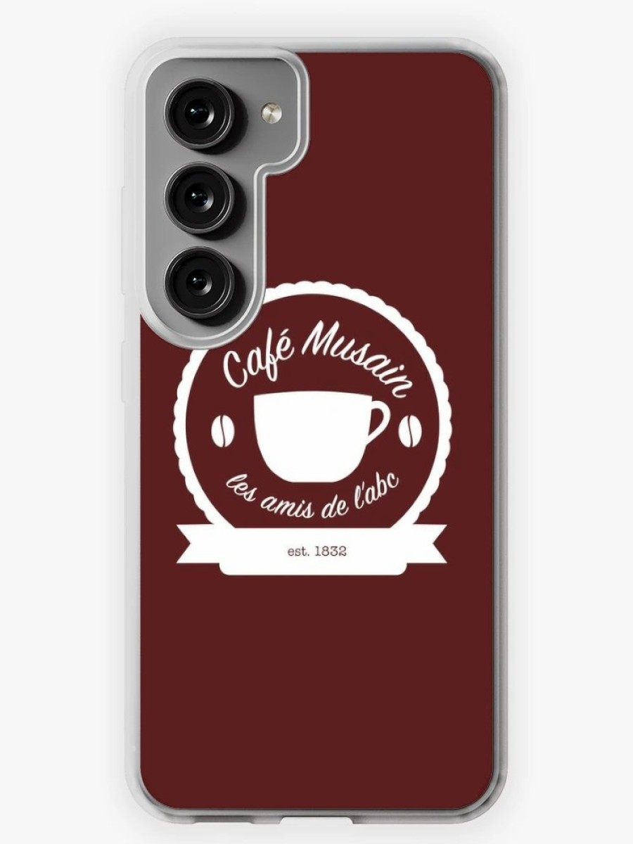 Redbubble Cafe Musain - White Samsung Galaxy Phone Case Best