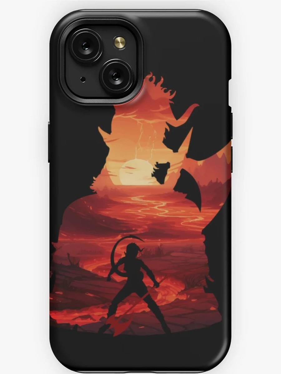 Redbubble Baldurs Gate 3 - Karlach *Negative Illusion* Iphone Case Wholesale