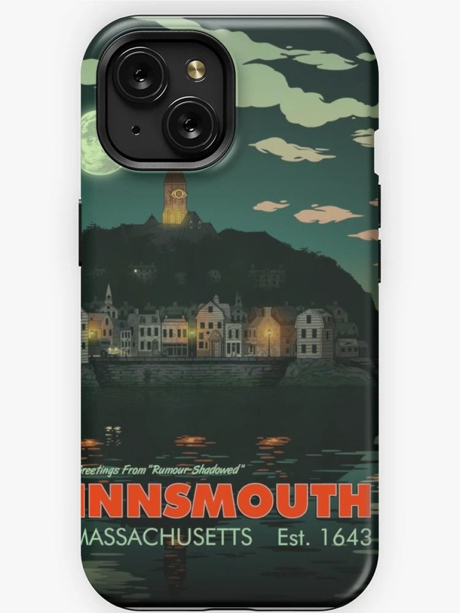 Redbubble Greetings From Innsmouth, Mass Iphone Case Hot