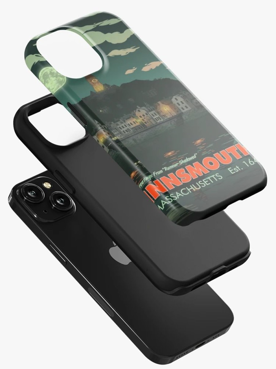 Redbubble Greetings From Innsmouth, Mass Iphone Case Hot