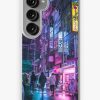 Redbubble Cyberpunk Anime Aesthetic In Tokyo Japan Samsung Galaxy Phone Case Clearance