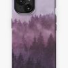 Redbubble Excuse Me, I'M Lost // Laid Back In A Misty Foggy Raspberry Wilderness Romantic Cascadia Trees Forest Covered In Purple Magic Fog Iphone Case Best