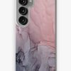 Redbubble Blush And Gray Flowing Ombre Abstract 1 Samsung Galaxy Phone Case New