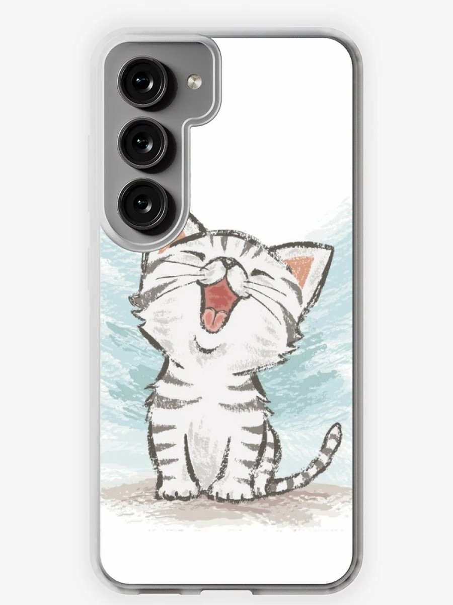 Redbubble American Shorthair Happy Samsung Galaxy Phone Case Hot