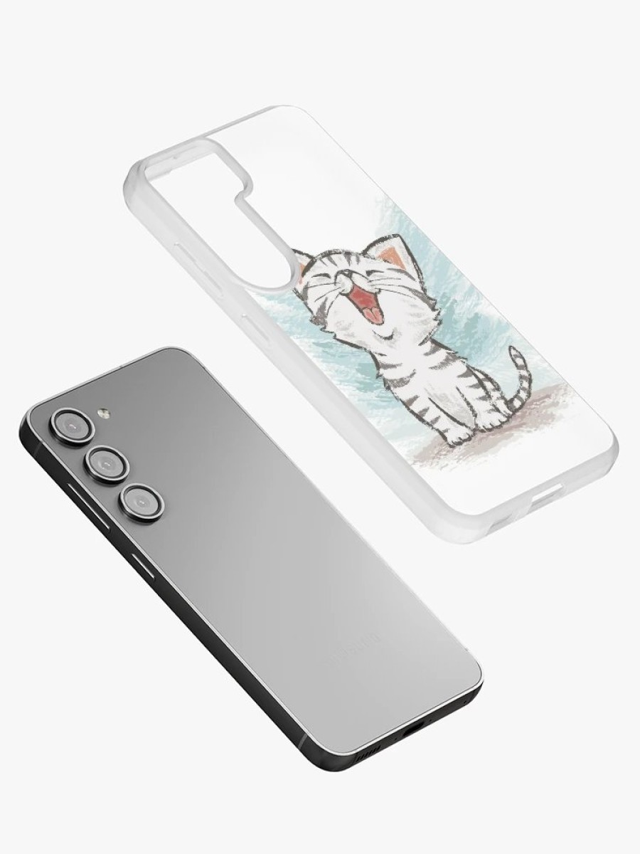 Redbubble American Shorthair Happy Samsung Galaxy Phone Case Hot