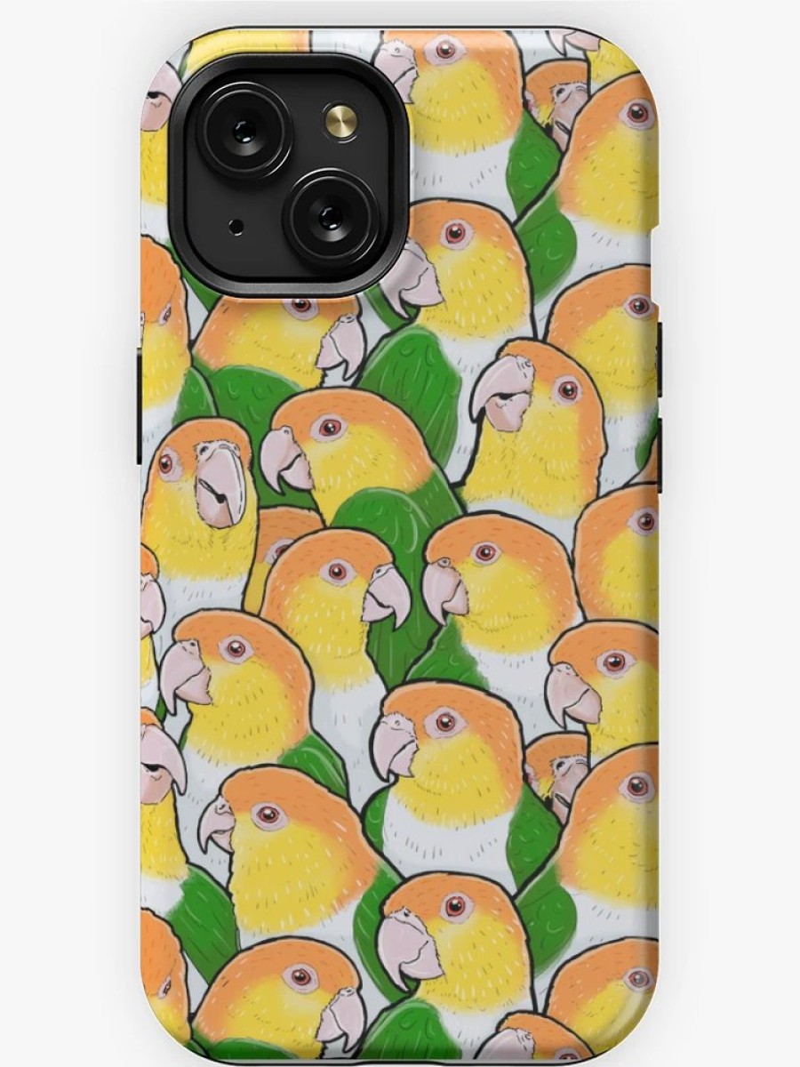 Redbubble White-Bellied Caique Parrots Iphone Case Best