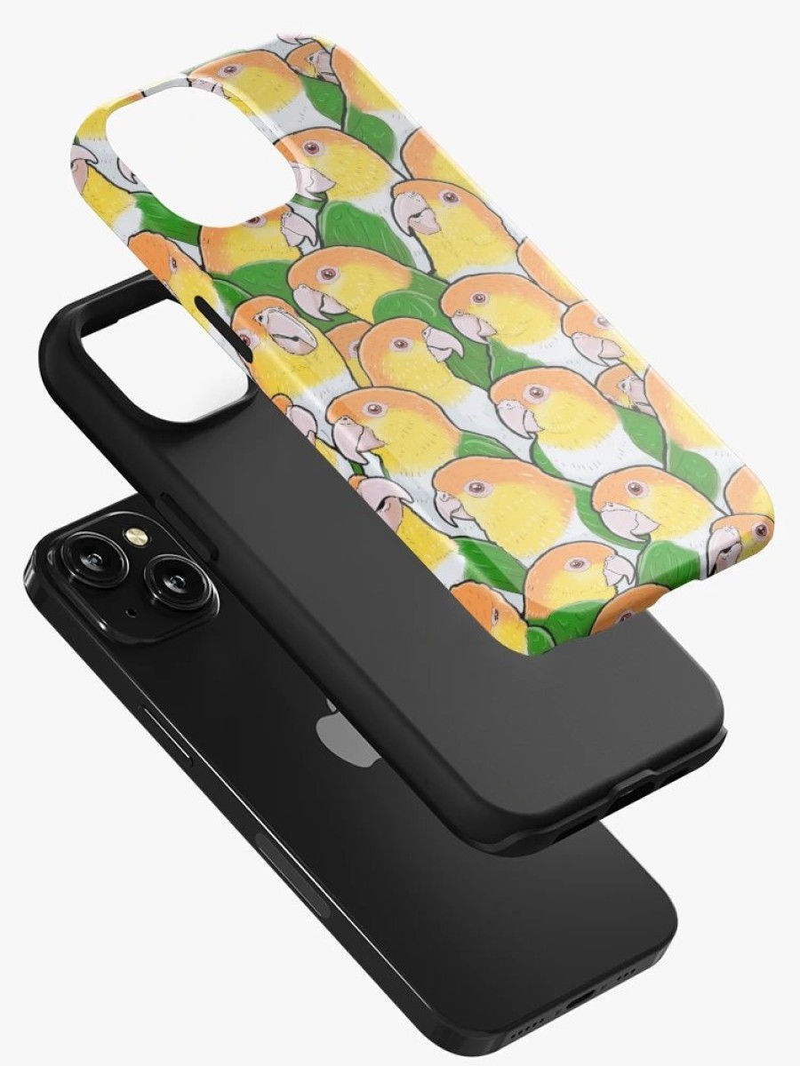 Redbubble White-Bellied Caique Parrots Iphone Case Best