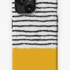 Redbubble Watercolor Lines Yellow Black Iphone Case Online