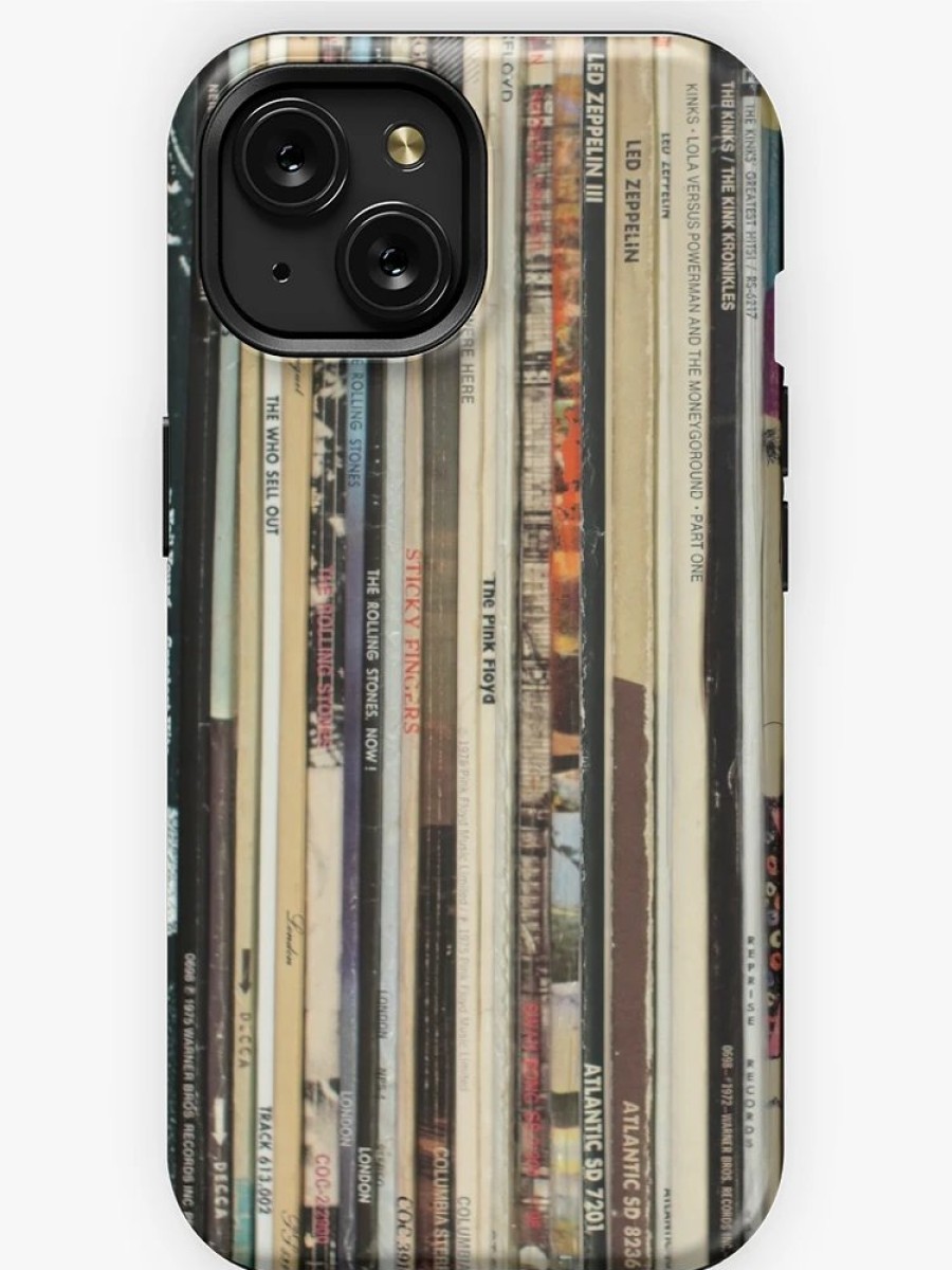 Redbubble Classic Rock 2 Vinyl Records Iphone Case Best