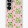 Redbubble Cute Strawberry Milk Frog Samsung Galaxy Phone Case Wholesale