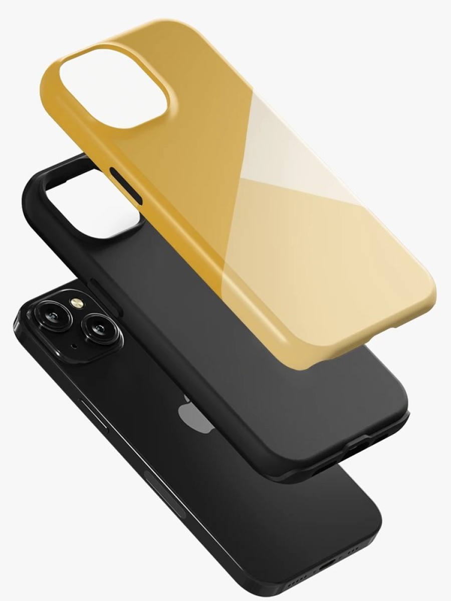 Redbubble Gradient Geometry - Mustard Iphone Case Hot