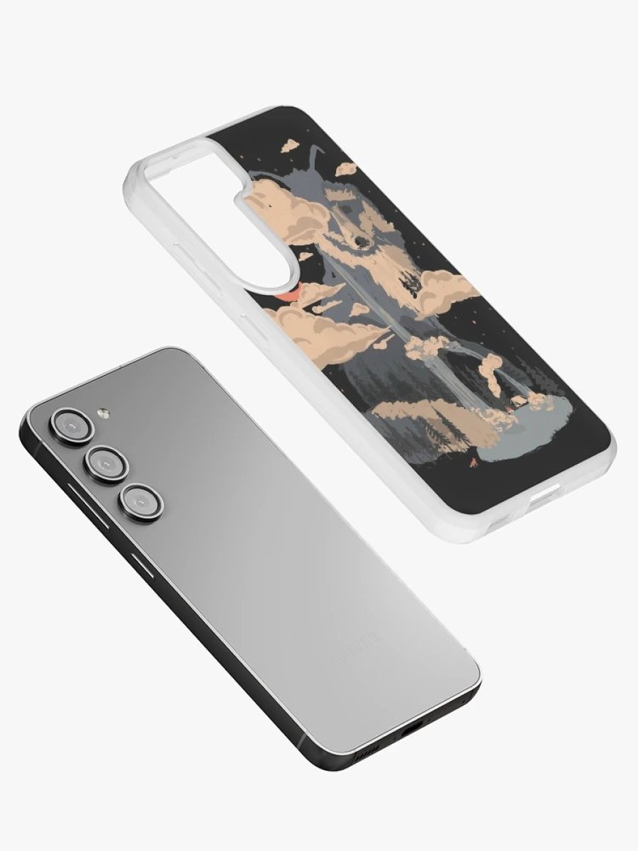 Redbubble At The Foot Of Fox Mountain... Samsung Galaxy Phone Case Clearance