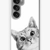 Redbubble Sneaky Cat Samsung Galaxy Phone Case New