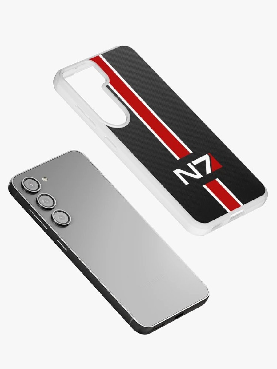 Redbubble N7 Emblem, Mass Effect Samsung Galaxy Phone Case Wholesale