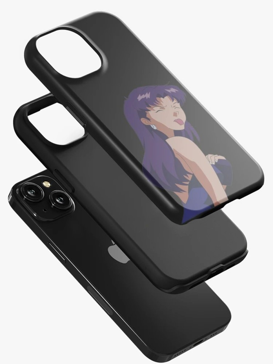 Redbubble Misato Sticking Out His Tongue Iphone Case Hot