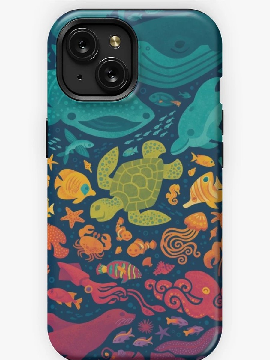 Redbubble Aquatic Spectrum 2 Iphone Case New