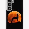 Redbubble Doberman Dog Silhouette In Moon Gift Samsung Galaxy Phone Case Hot