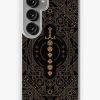 Redbubble Polyhedral Dice Sword Vintage Minimalist Tabletop Rpg Samsung Galaxy Phone Case New